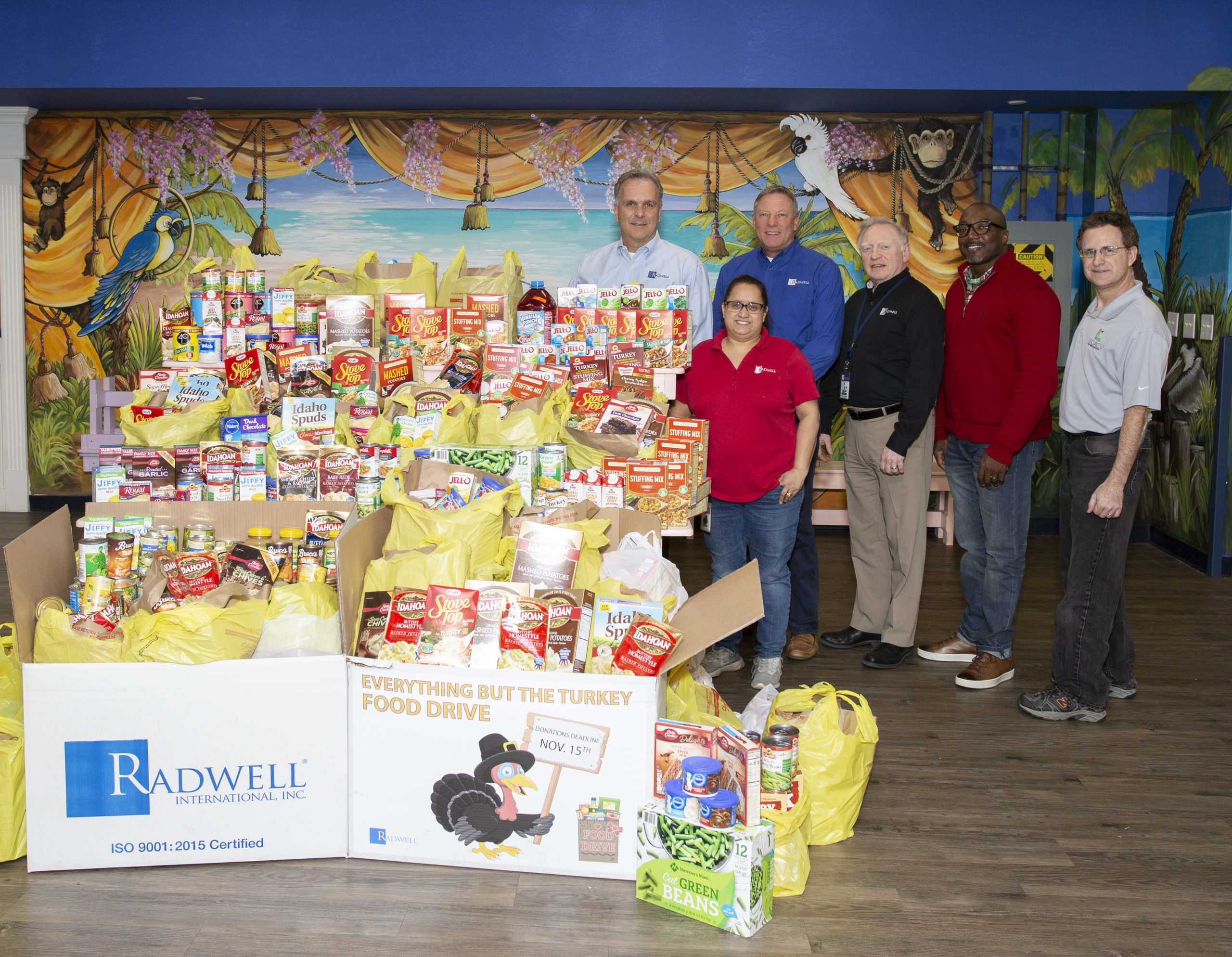 Annual Holiday Food Drive for Legacy and CTS – Thank you!
