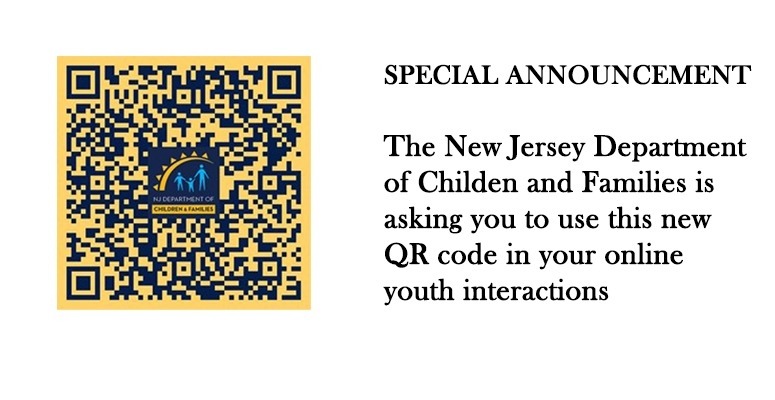 New DCF QR code for providers and others serving youth in online presentations or telehealth